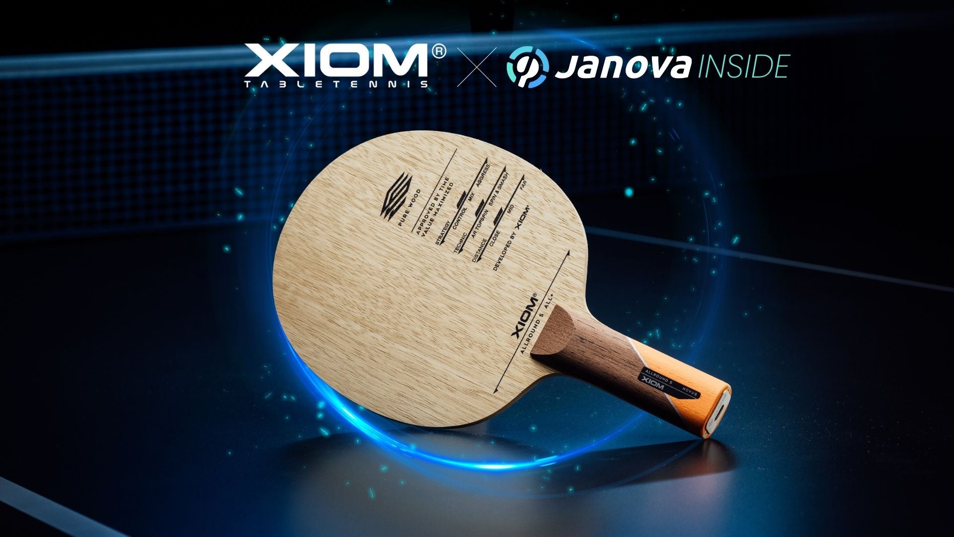 Xiom | smarte Hölzer für Tischtennisspieler im Verein