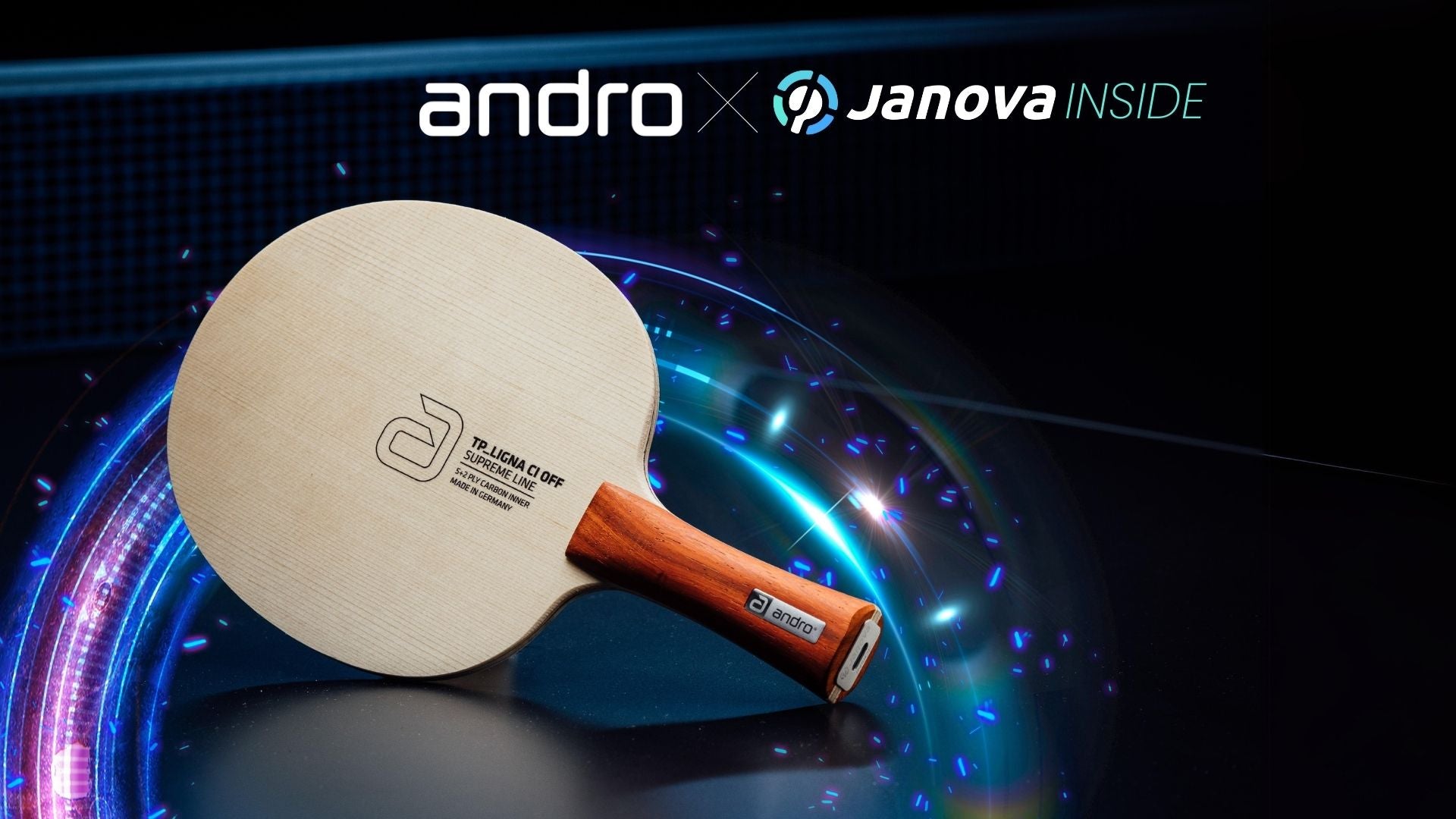 andro | Moderne Tischtennishölzer ab jetzt in smart